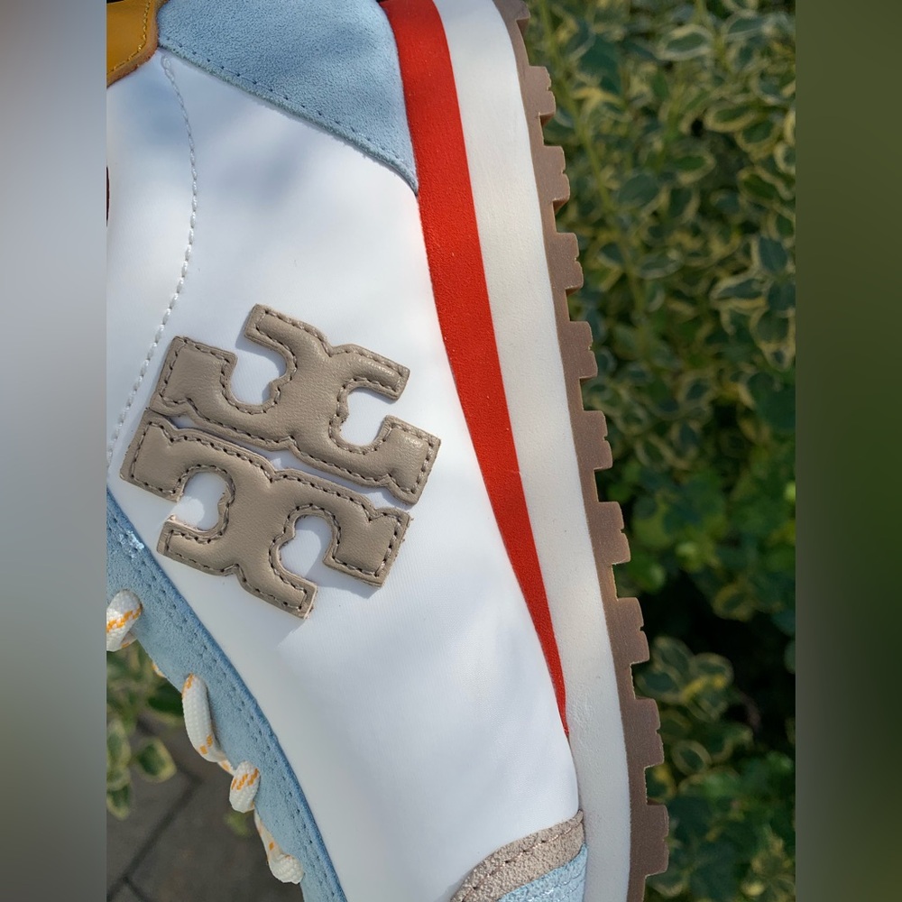 🌺🍀🌸 TORY BURCH VINTAGE NYLON SNEAKERS GRESSANE HEROES SOFT PLAIN WEAVE, 7,5US - Picture 7 of 8